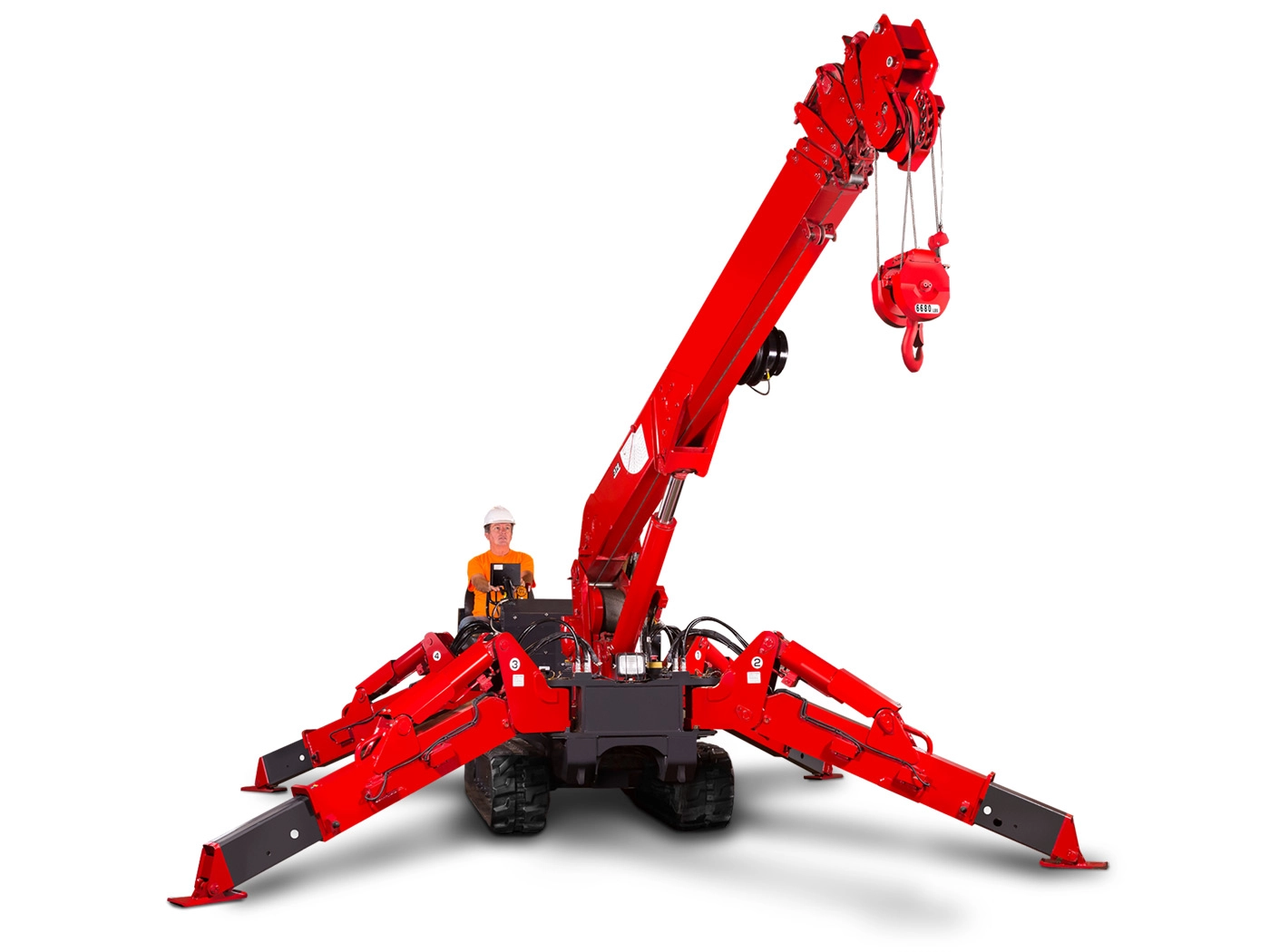 UNIC mini crane for rent 2/t 8.8 m