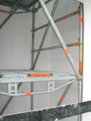 Scaffolding for elevator shafts - Sofia Airport